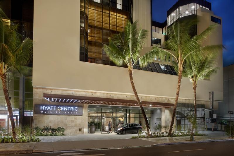 Hyatt Centric Waikiki Beach Hotel Honolulu Eksteriør billede