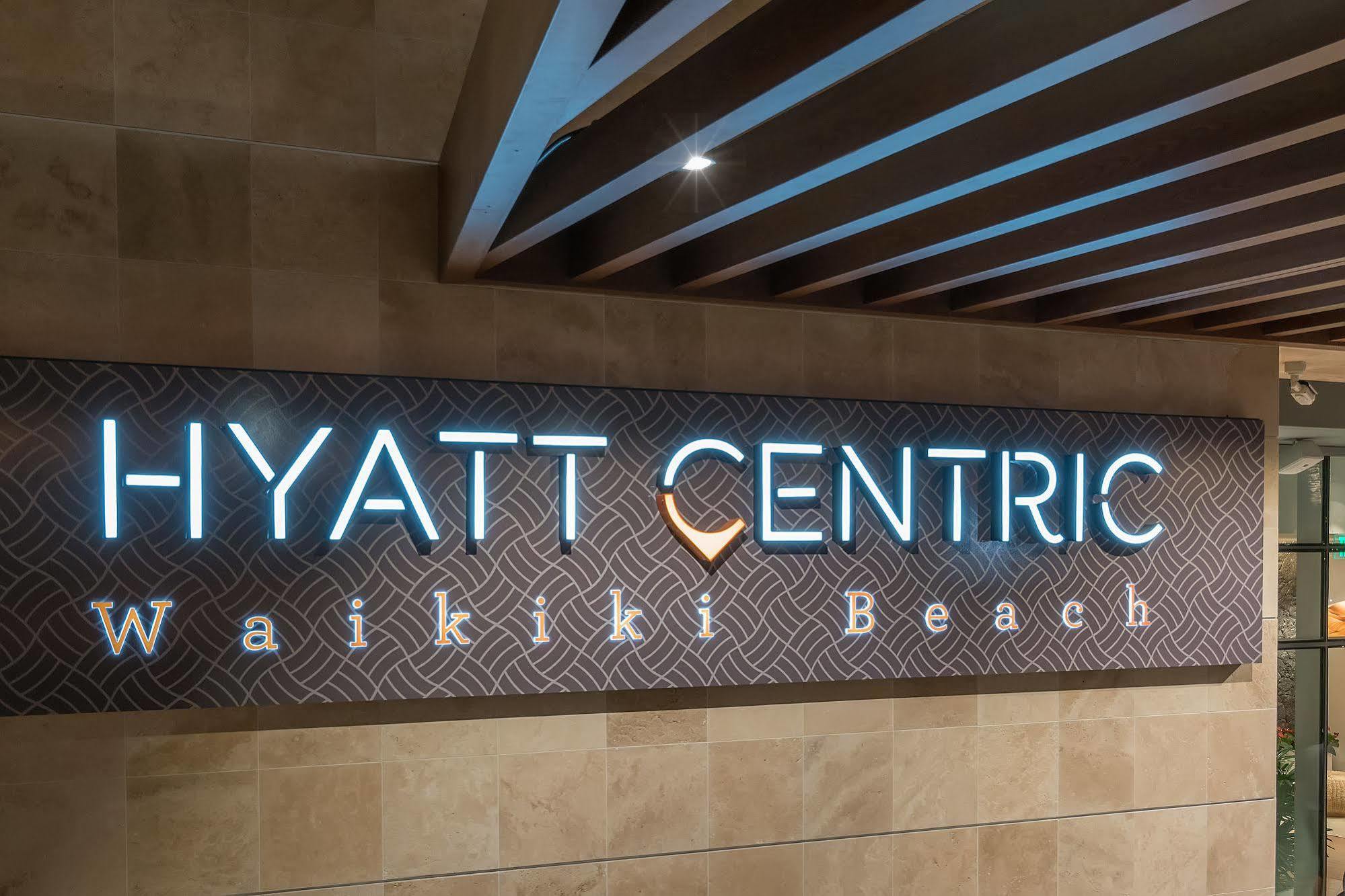 Hyatt Centric Waikiki Beach Hotel Honolulu Eksteriør billede